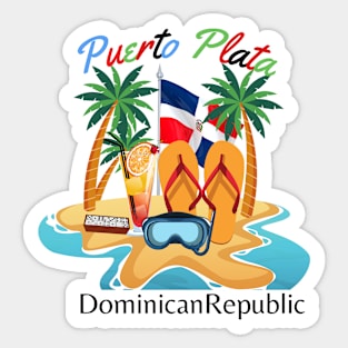 Puerto Plata - Vacation mode Sticker